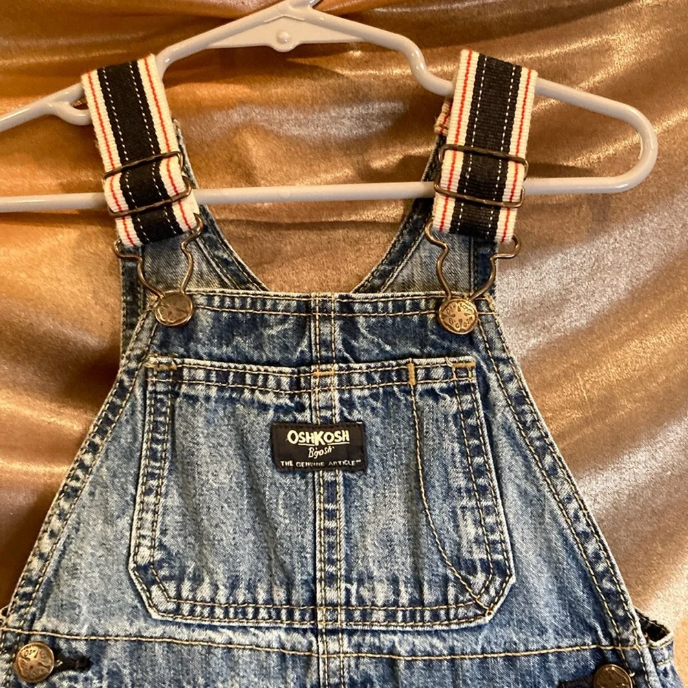 OshKosh B'gosh Denim‎ Overalls 18 months box A